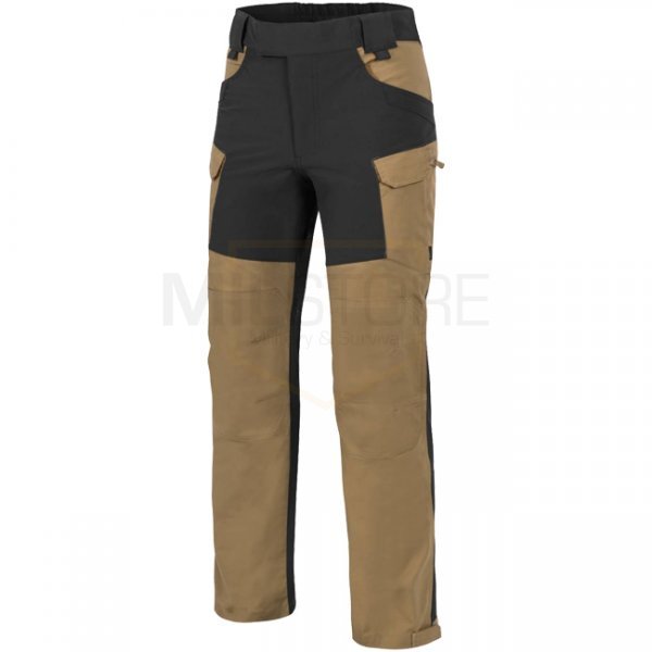 Helikon-Tex Hybrid Outback Pants Duracanvas - Coyote / Black - S - Long