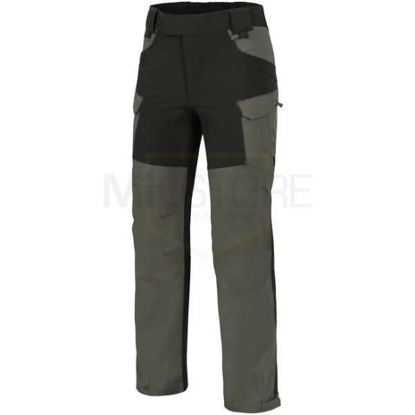 Helikon-Tex Hybrid Outback Pants Duracanvas - Taiga Green / Black - M - Long