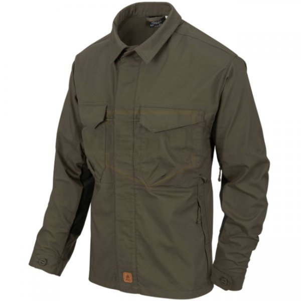 Helikon-Tex Woodsman Shirt - Taiga Green / Black A - XS