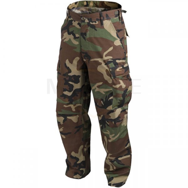 MilStore Military & Outdoor Helikon Battle Dress Uniform Pants - Woodland  Camo - L - Long