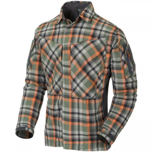 Helikon-Tex MBDU Flannel Shirt - Timber Olive Plaid - XL