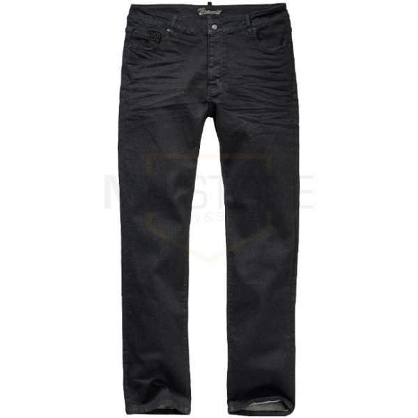 Brandit Mason Denim Pants Unwashed - Black - 32 - 34