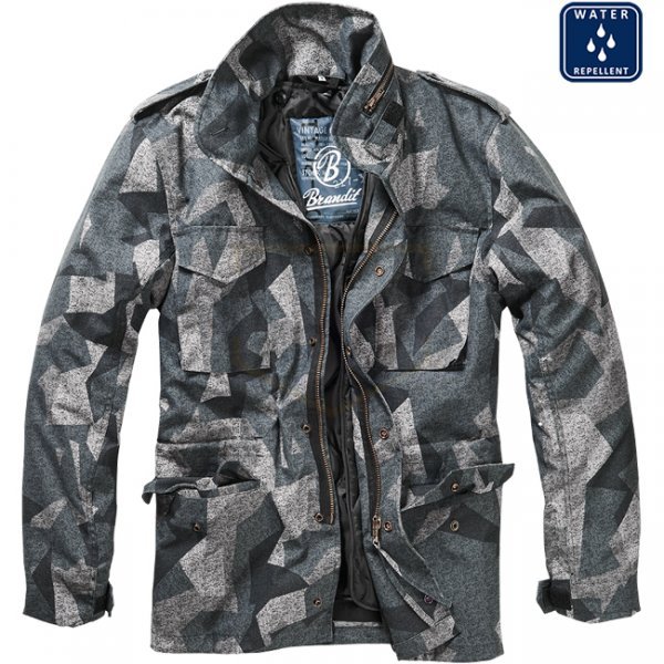 Brandit M65 Fieldjacket Classic - Night Camo Digital - S