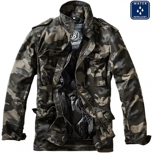 Brandit M65 Fieldjacket Classic - Dark Camo - S