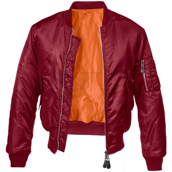 Brandit MA1 Jacket - Burgundy - 3XL