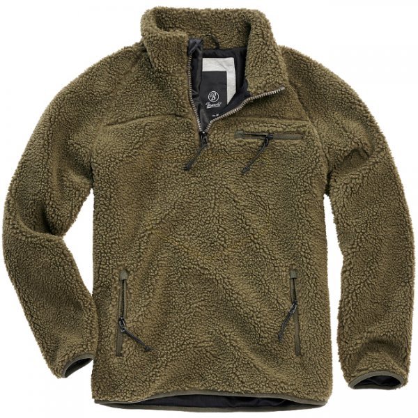 Brandit Teddyfleece Troyer - Olive - 3XL