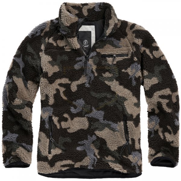 Brandit Teddyfleece Troyer - Dark Camo - 4XL