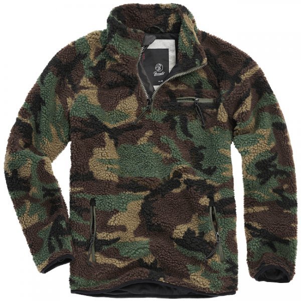 Brandit Teddyfleece Troyer - Woodland - 4XL