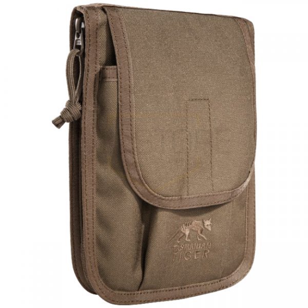 Tasmanian Tiger Note Book Pocket - Coyote