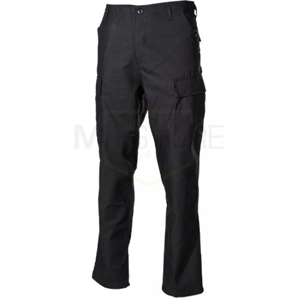 MFH US Combat Pants Reinforced - Black - XS