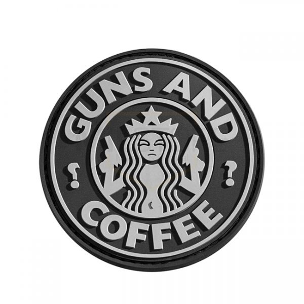 JTG Guns and Coffee Rubber Patch - Swat