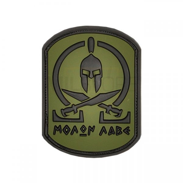 JTG Molon Labe Rubber Patch - Forest