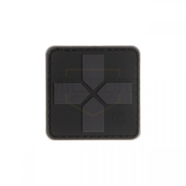 JTG Red Cross Rubber Patch 40mm - Blackops