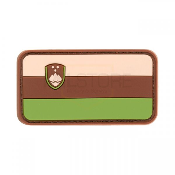 JTG Slovenia Flag Rubber Patch - Multicam