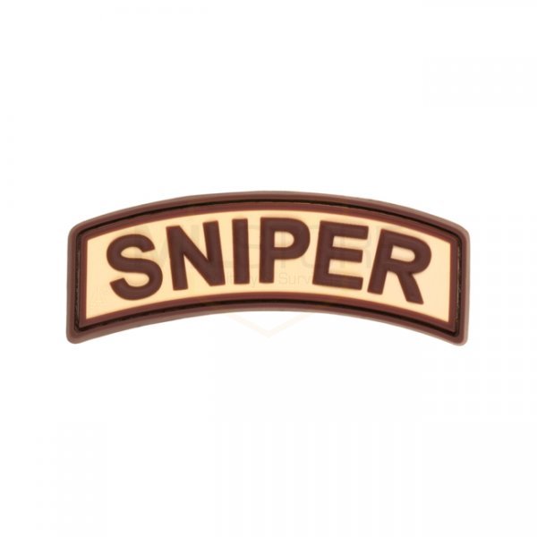 JTG Sniper Tab Rubber Patch - Desert