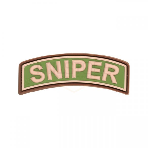 JTG Sniper Tab Rubber Patch - Multicam