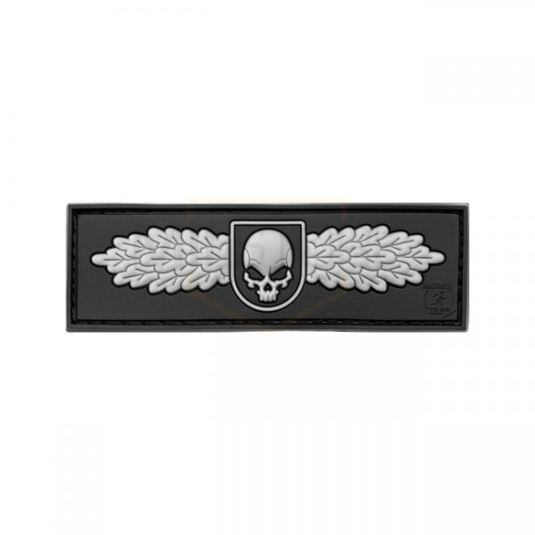 JTG SOF Skull Badge Rubber Patch - Swat