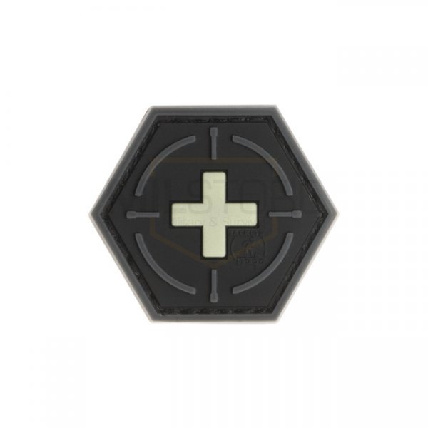 JTG Tactical Medic Rubber Patch - Glow in the Dark