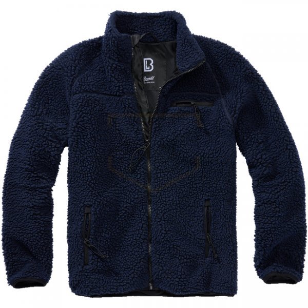 Brandit Teddyfleece Jacket - Navy - L