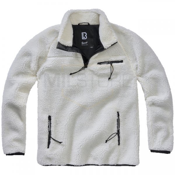 Brandit Teddyfleece Troyer - White - M