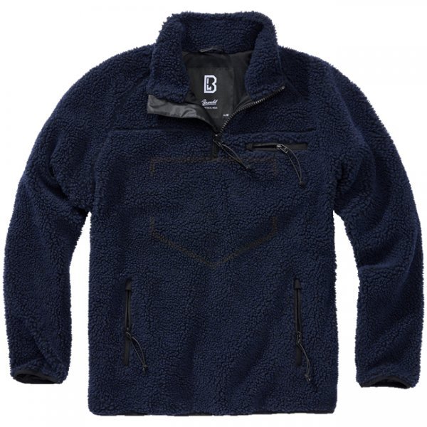 Brandit Teddyfleece Troyer - Navy - 5XL