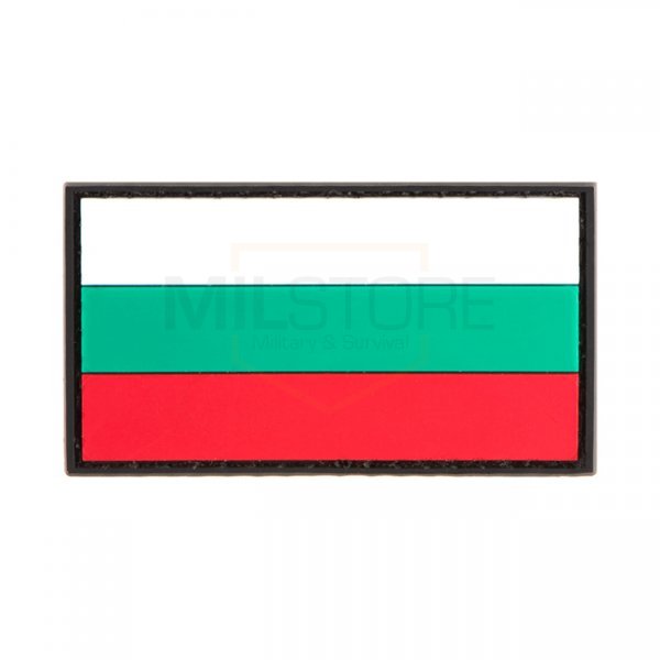 JTG Bulgarian Flag Rubber Patch - Black