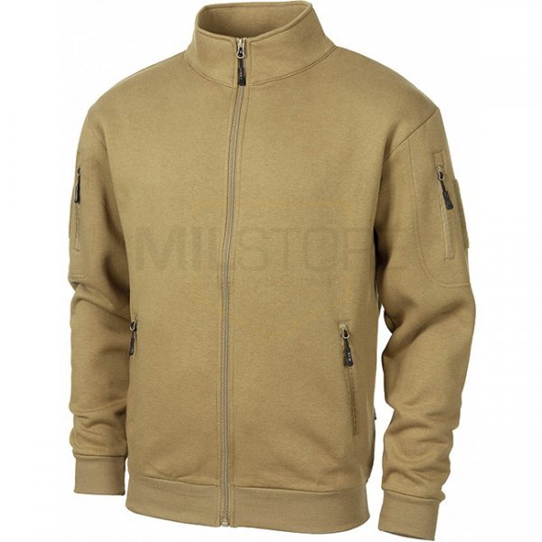 MFH Tactical Sweatjacket - Coyote - M