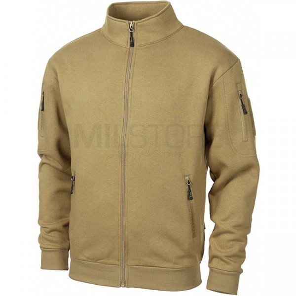 MFH Tactical Sweatjacket - Coyote - L