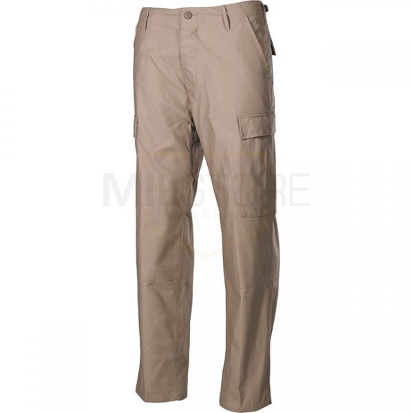 MFH US Combat Pants Reinforced - Khaki - S