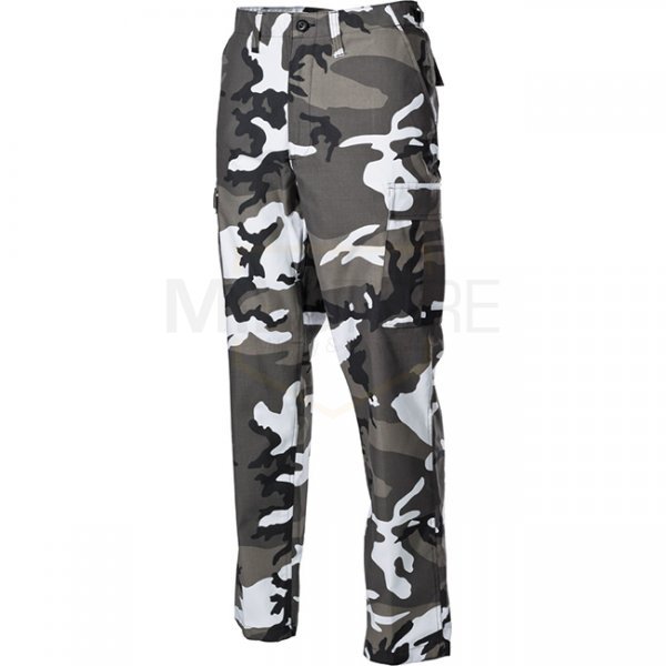 MFH US Combat Pants - Urban Camo - S