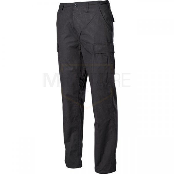 MFH BDU Combat Pants Ripstop - Black - M