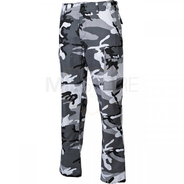 MFH BDU Combat Pants Ripstop - Urban Camo - 2XL