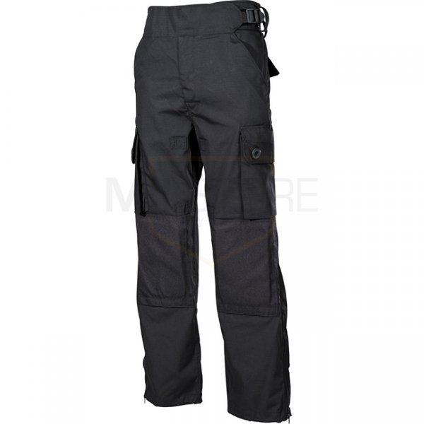 MFHHighDefence SMOCK Commando Pants Ripstop - Black - S