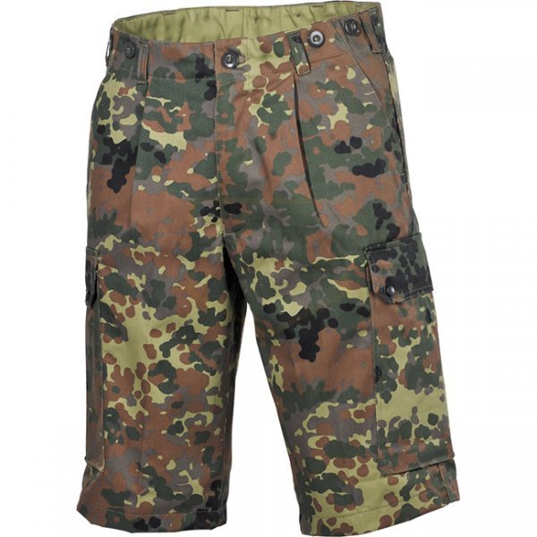 MFH BW Bermuda Shorts - Flecktarn - M