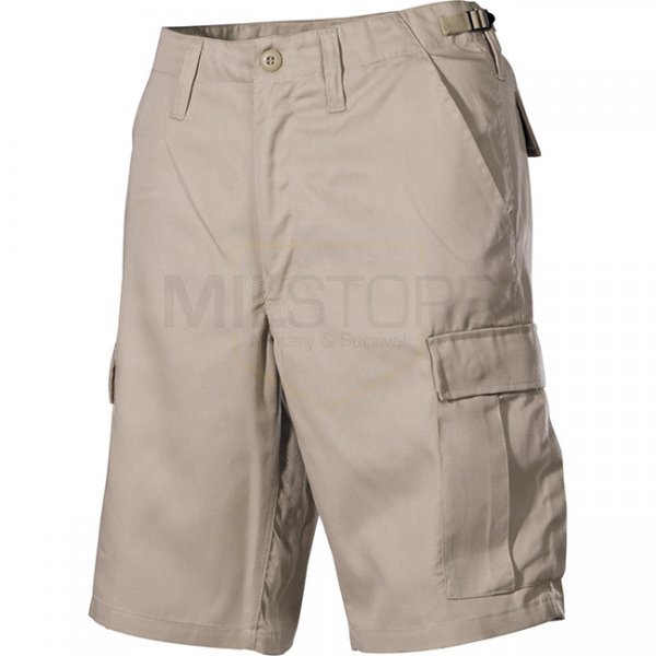 MFH BW Bermuda Shorts Side Pockets  - Khaki - S