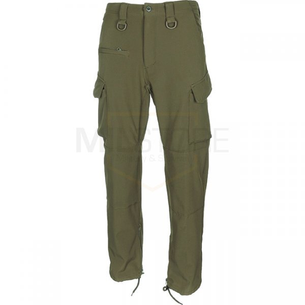 MFH Allround Soft Shell Pants - Olive - L