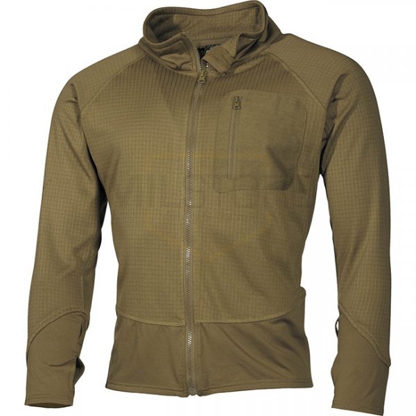 MFH US Tactical Baselayer Jacket - Coyote - 3XL