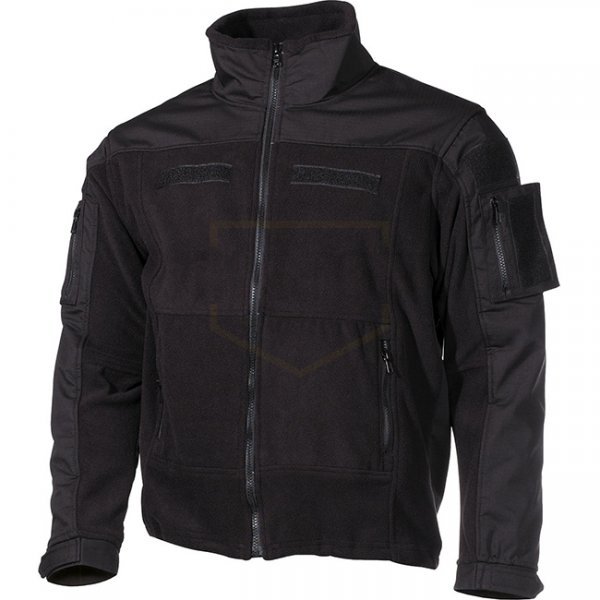 MFHProfessional COMBAT Fleece Jacket - Black - S