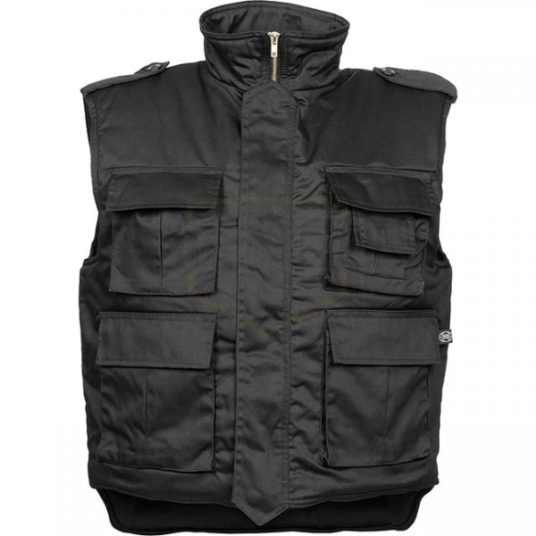 MFH US Quilted Vest RANGER - Black - 4XL