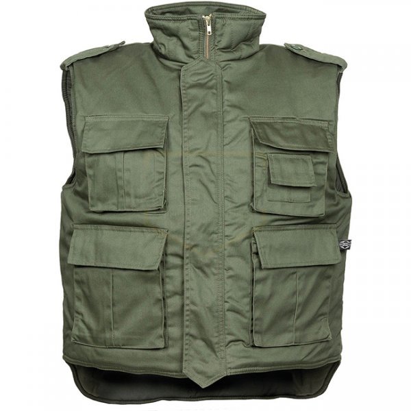 MFH US Quilted Vest RANGER - Olive - 2XL