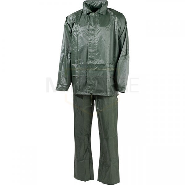 MFH Rain Suit Two-Piece - Olive - L