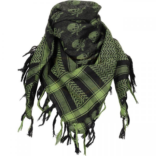 MFH Shemagh Scarf Skull - Olive