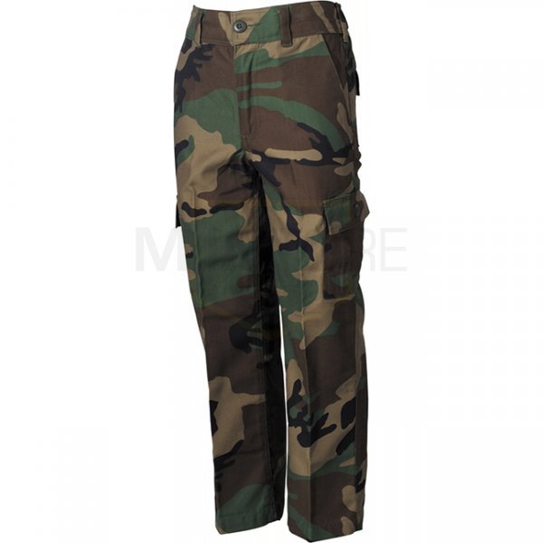 MFH Kids BDU Pants - Woodland - 110/116