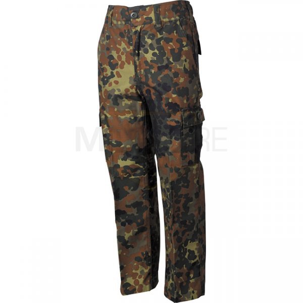 MFH Kids BDU Pants - Flecktarn - 122/128