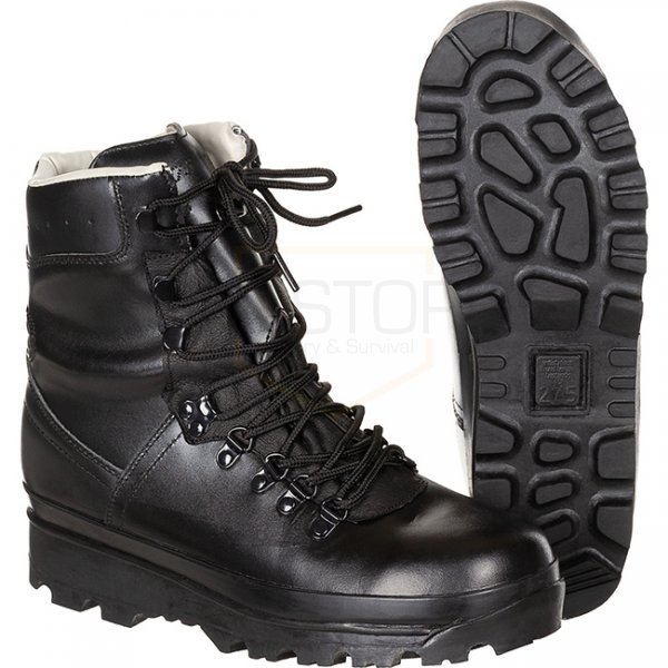 MFH BW Mountain Boot Breathtex Lining - Black - 260-405