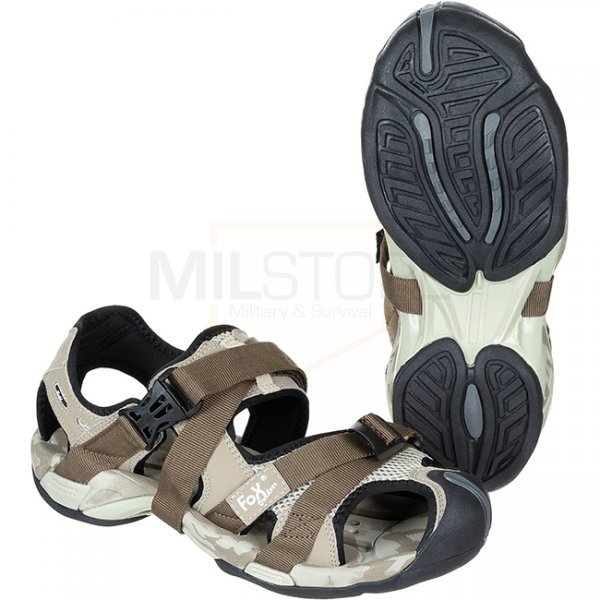 FoxOutdoor Trekking Sandals Click Closure - Desert - 40