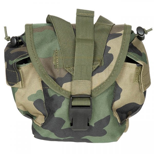 MFH Drinking Bottle Pouch MOLLE - Woodland