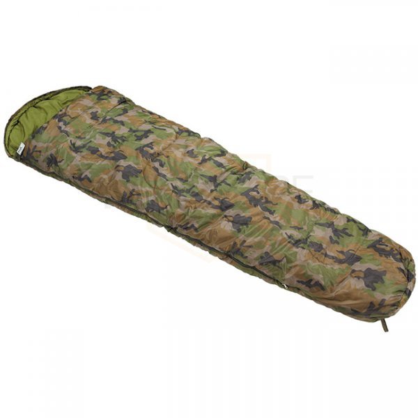 FoxOutdoor Mummy Sleeping Bag 2 Layer Filling - Woodland