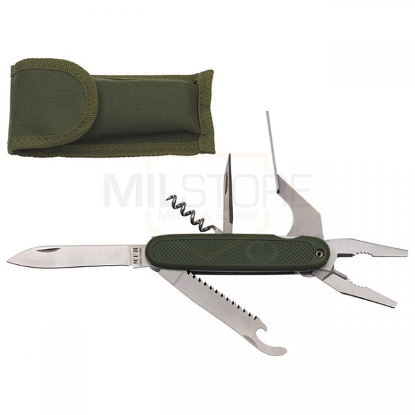 MFH BW Pocket Knife & Pliers - Olive