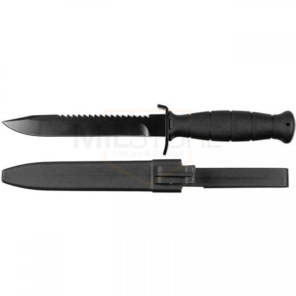 MFH AT Field Knife Saw Back - Black